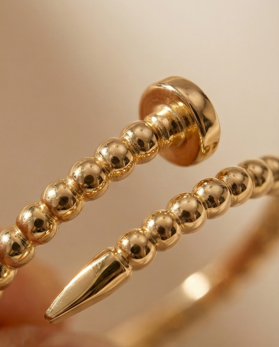 The Hit the Nail Ring | Adjustable Gold Filled Nail Ring