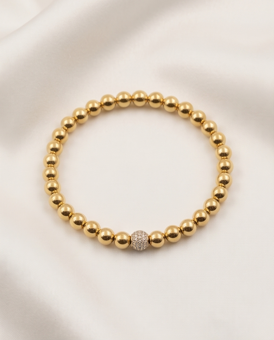 Diamond Disco Bracelet | 14k Gold Filled