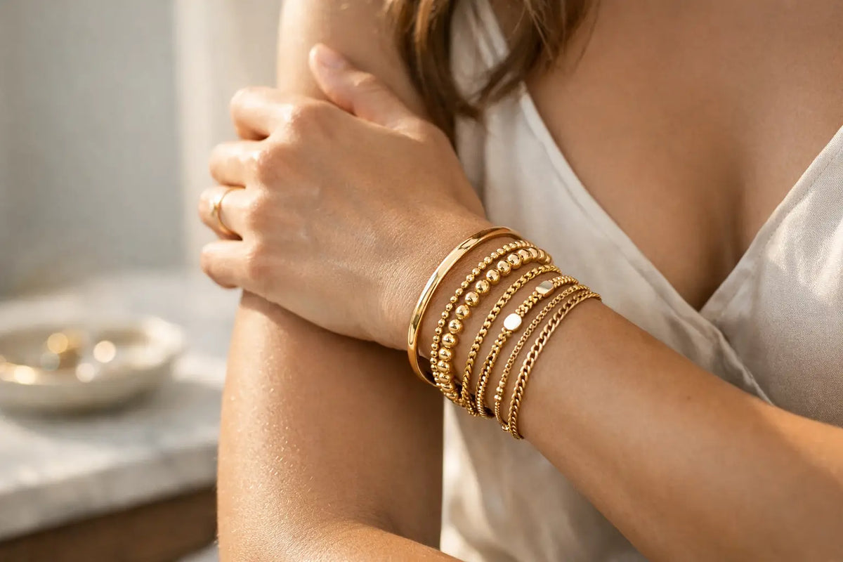 Gold Filled Stacking Bracelets You Never Take Off