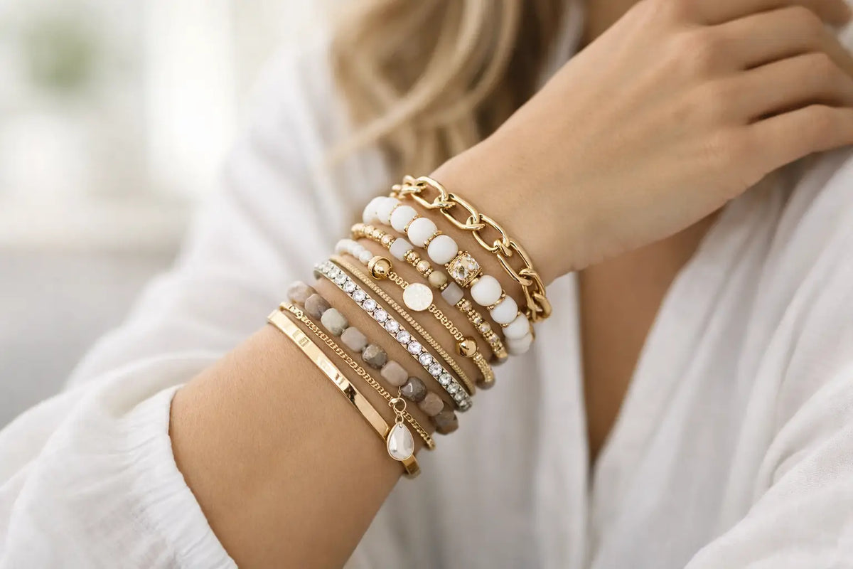 How to Stack Bracelets for an Effortless Look