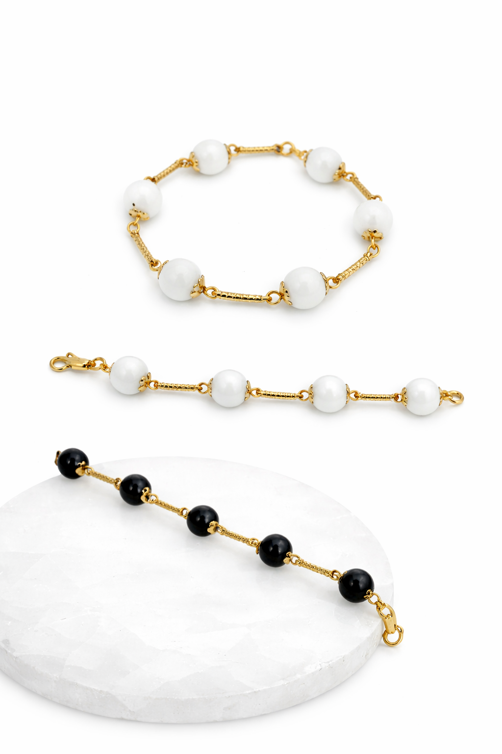 The Opal Station Bracelet | Gold Filled