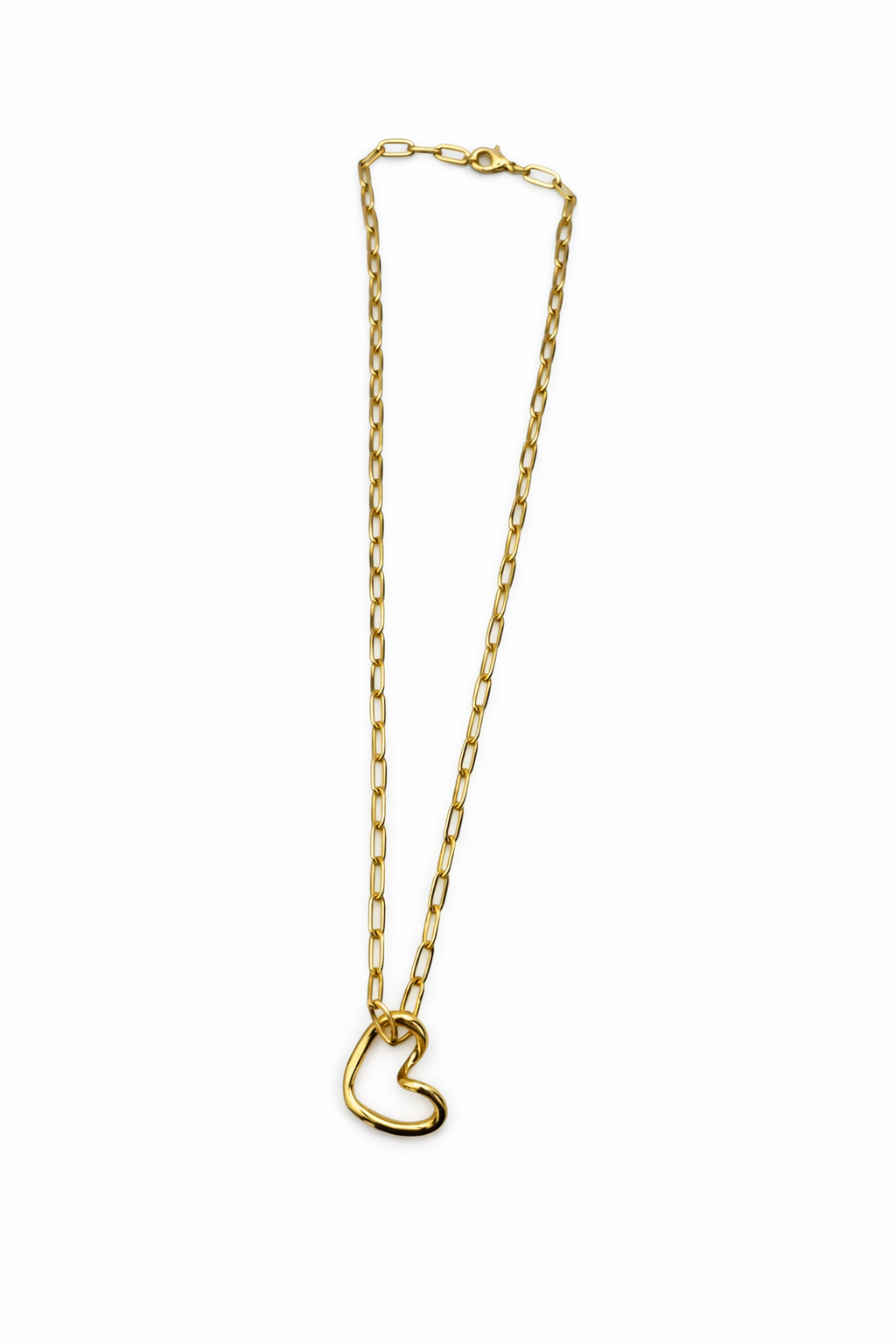 The Open Heart Necklace | 16” | Gold Filled