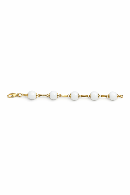 The Opal Station Bracelet | Gold Filled