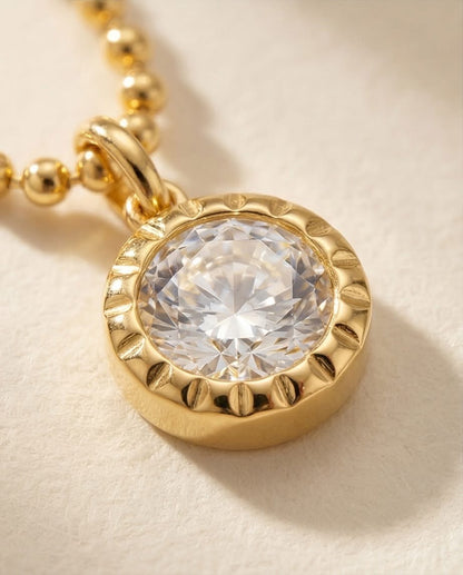 Starlight Pendant Necklace | 16” | Gold Filled