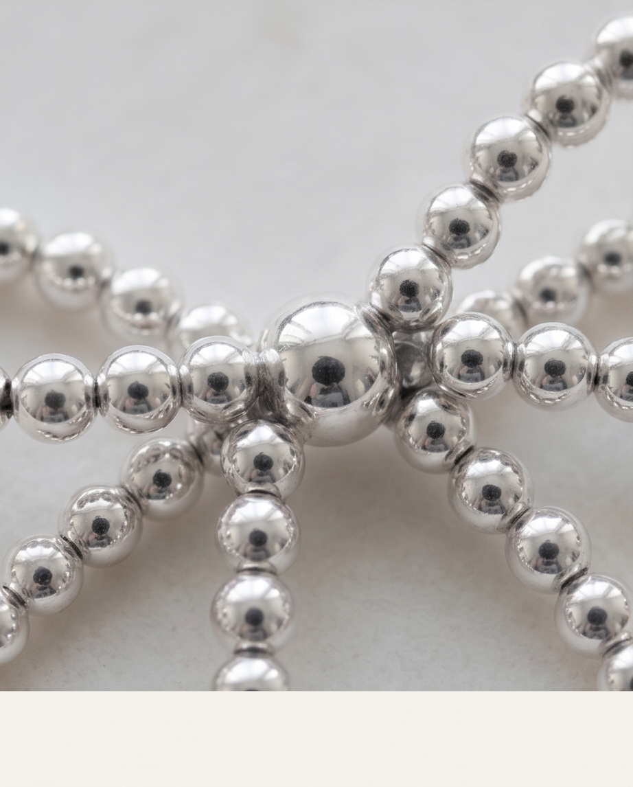The Croquette | Beaded Bow Bracelet | Gold Filled &amp; Sterling Silver