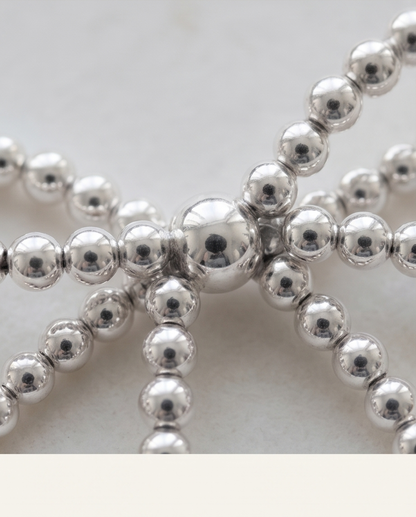 The Croquette | Beaded Bow Bracelet | Gold Filled &amp; Sterling Silver