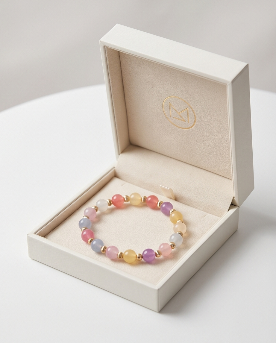 Serotonin Sunrise | UV Color Changing Stretch Bracelet