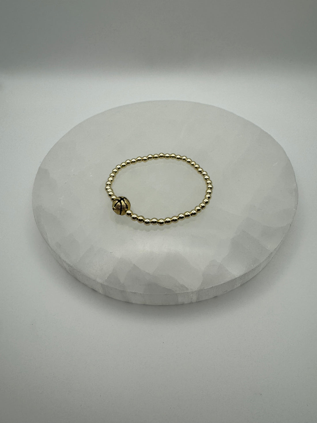 The Basketball Bracelet | 4mm Stretch | 14k Gold Filled