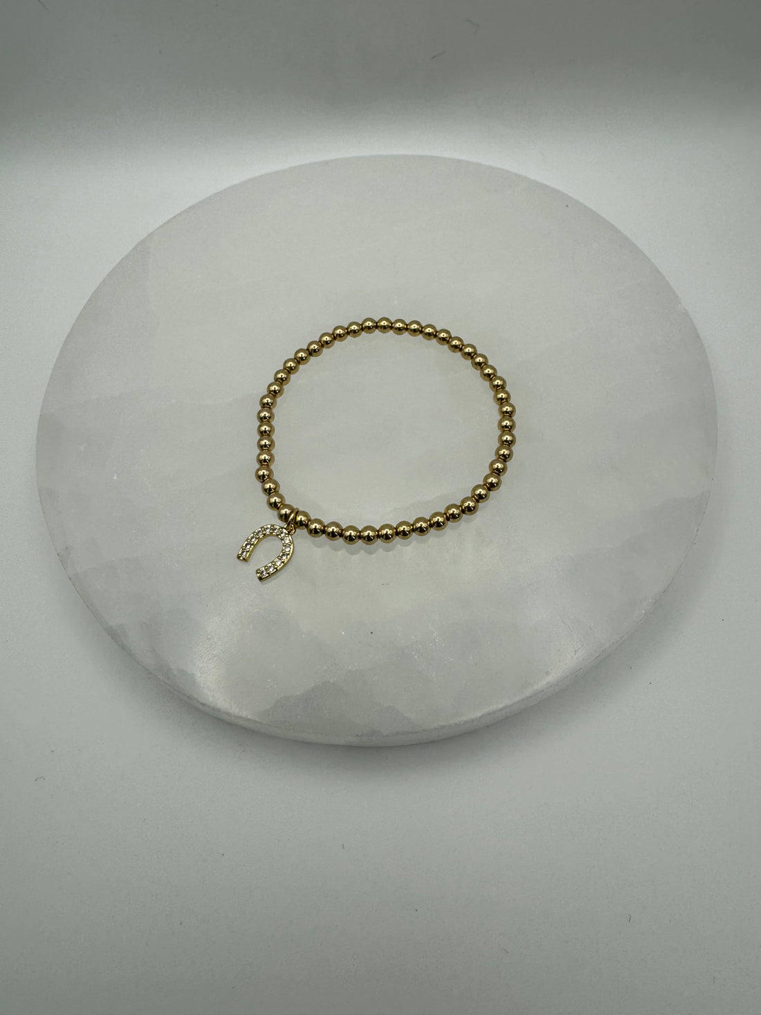 The Lucky One Bracelet | 4mm Stretch | 14k Gold Filled