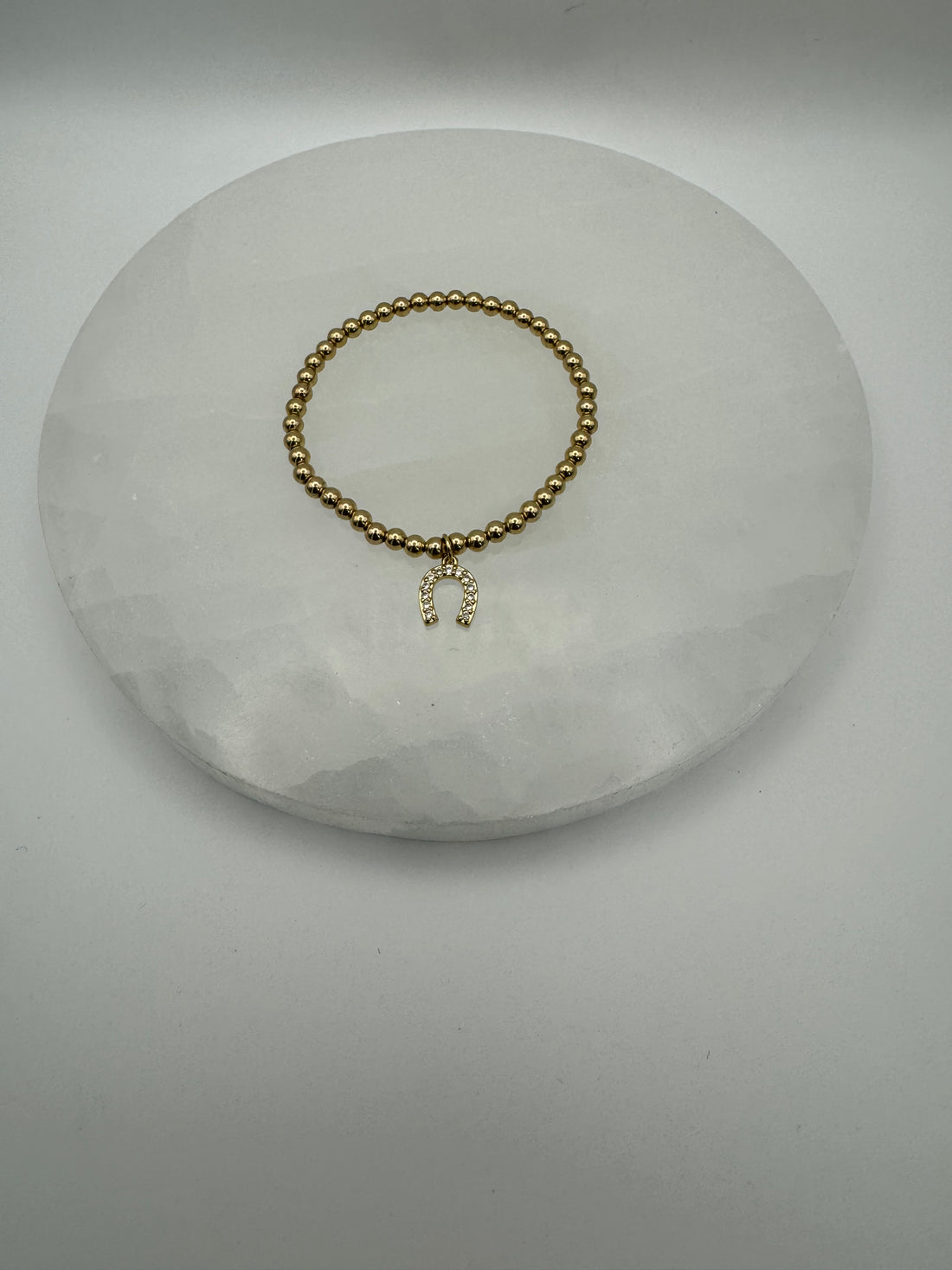 The Lucky One Bracelet | 4mm Stretch | 14k Gold Filled