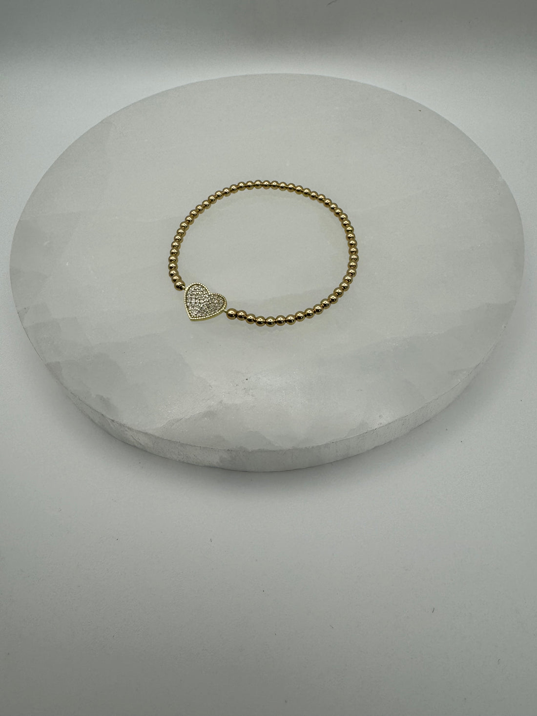 The Sweetheart Bracelet | 2mm Stretch | 14k Gold Filled