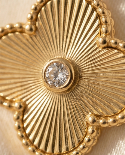 Van Clover Hoops | 14k Gold Filled | CZ Detail | 20mm