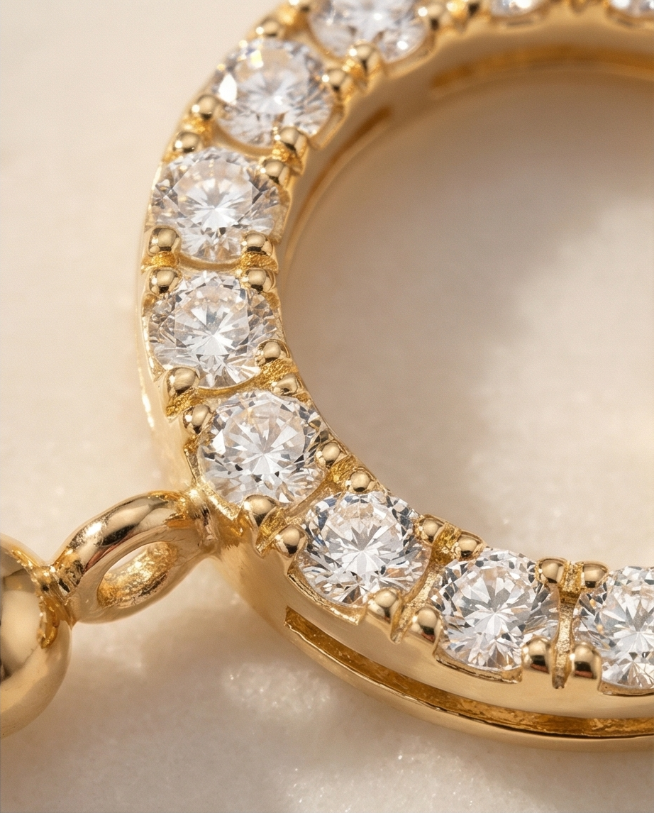 The Big Oh Bracelet | 4mm Stretch | 14k Gold Filled