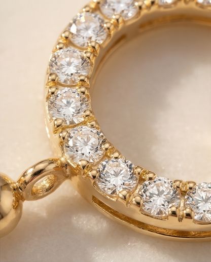 The Big Oh Bracelet | 4mm Stretch | 14k Gold Filled