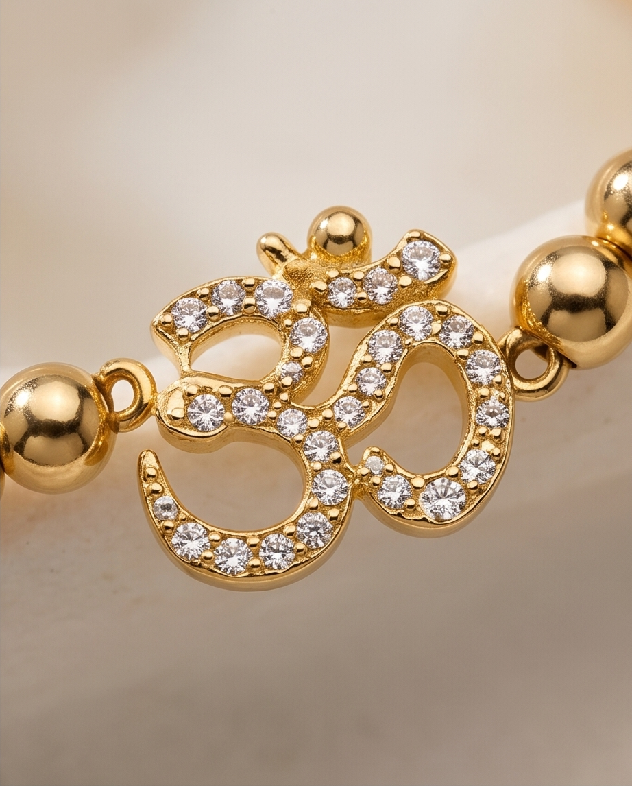 The Ohm Bracelet | 4mm Stretch | 14k Gold Filled