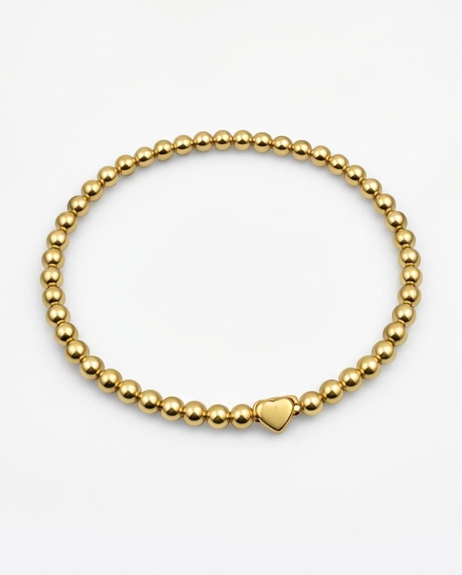 The Little Love Bracelet | 5mm Stretch | 14k Gold Filled