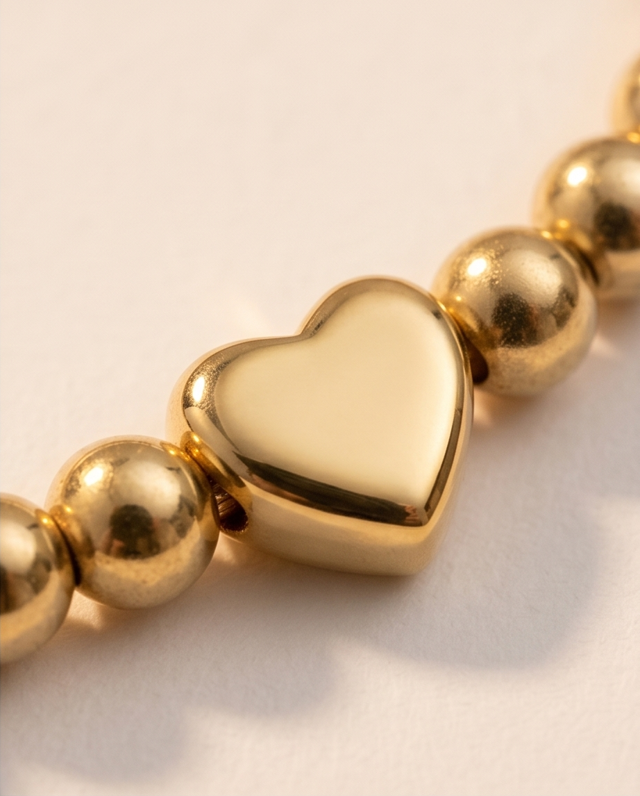 The Little Love Bracelet | 5mm Stretch | 14k Gold Filled
