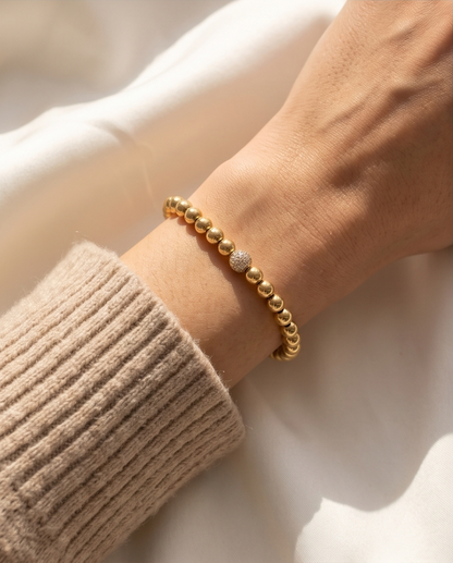 Diamond Disco Bracelet | 14k Gold Filled