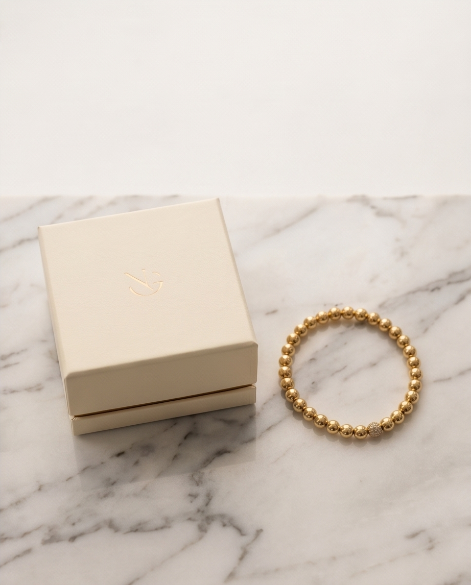 Diamond Disco Bracelet | 14k Gold Filled