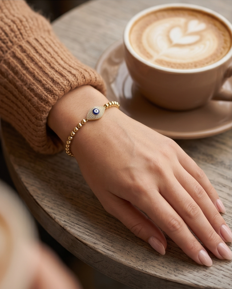 The Watchful Eye | 14k Gold Plated