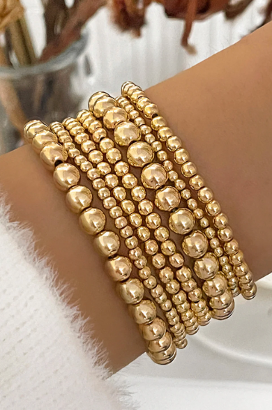 The Base Bracelet | 2mm Stretch | 14k Gold Filled