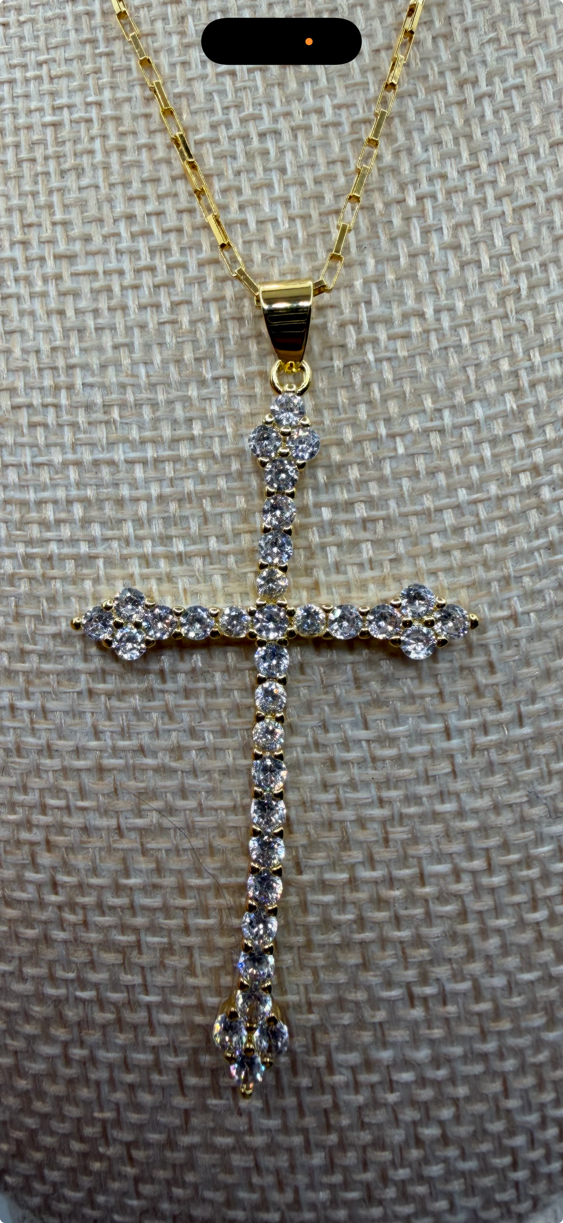 The Cathedral Cross Necklace | 16” | Gold Filled